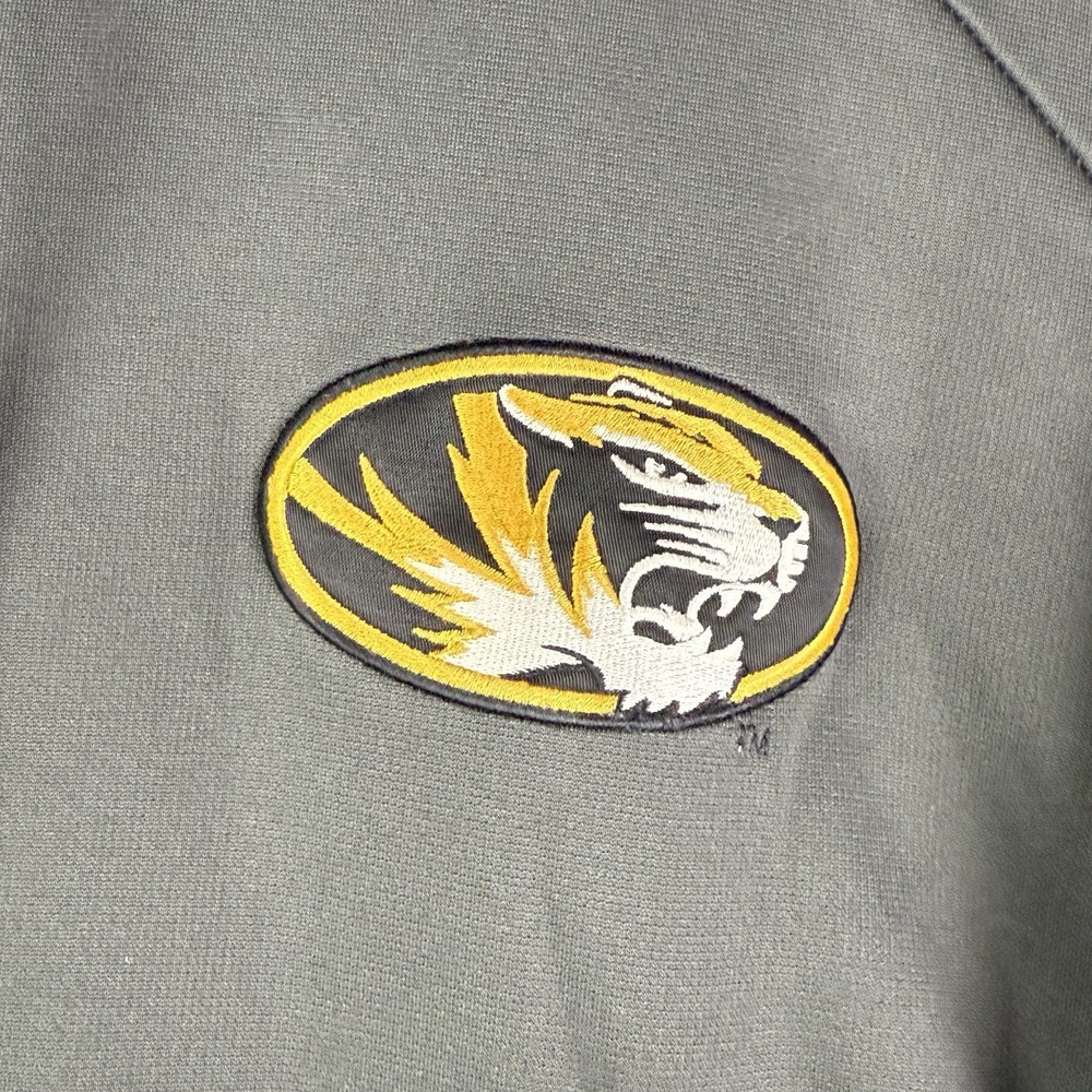 Nike Mizzou Tigers Therma Fit Hoodie Embroidered Logo Gray Men XL NCAA Missouri - Picture 3 of 11